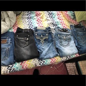 High end designer jeans